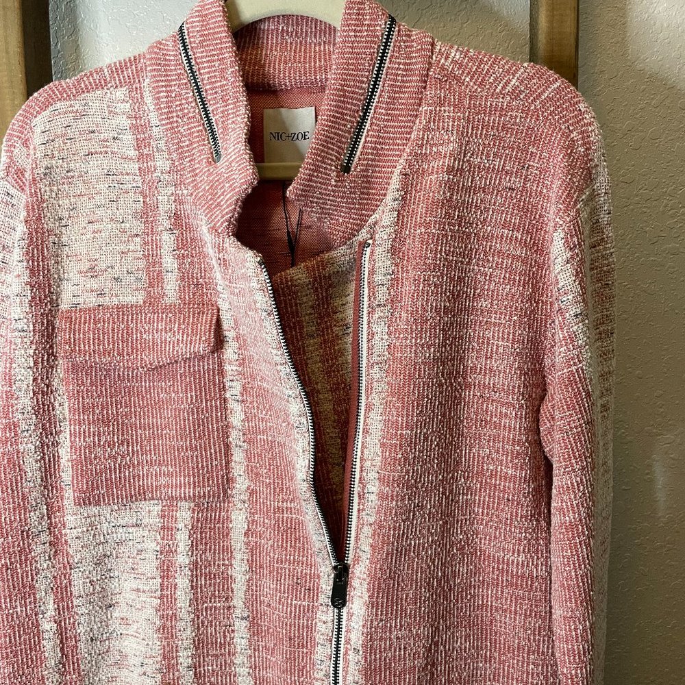 NIC+ZOE Petal Sunset Jacket Large NWT - Picture 10 of 15